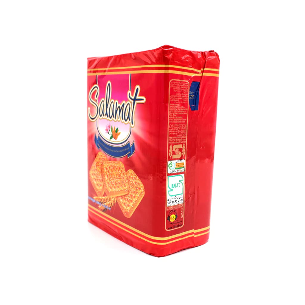 بیسکویت پذیرایی شیرمال هل و کنجد 1200 گرم — تصویر ۲