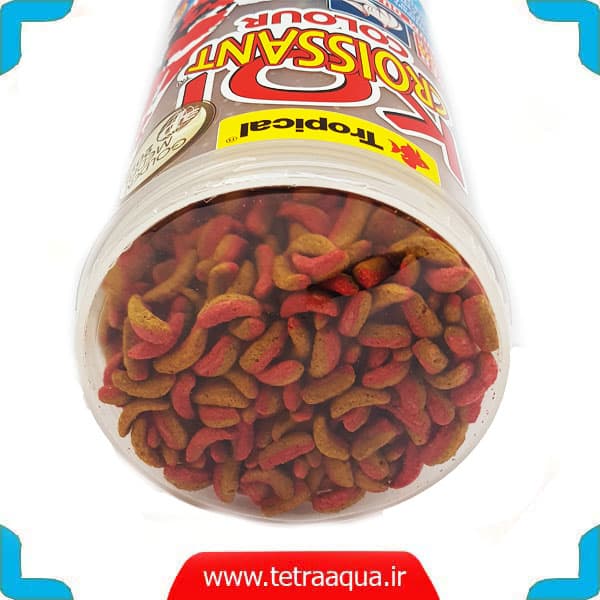 غذای درشت رنگدانه ماهی کوی همراه عصاره سیر 210 گرمی برند تروپیکال — تصویر ۲