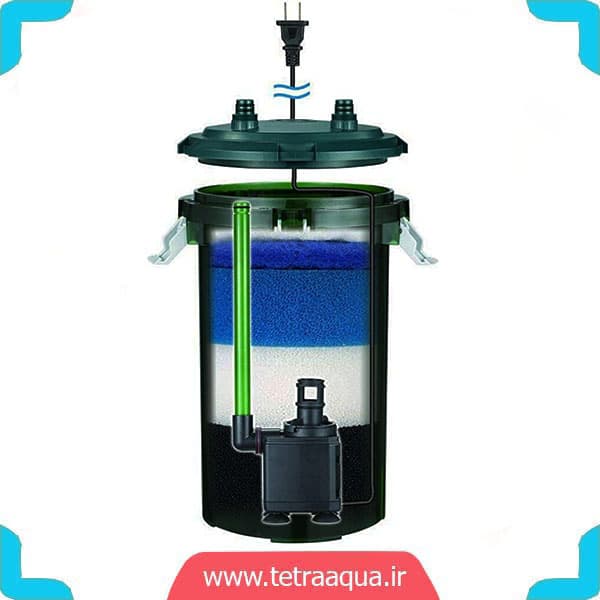 فیلتر سطلی آکواریوم مدل cfs-330 برند اودیسه — تصویر ۳