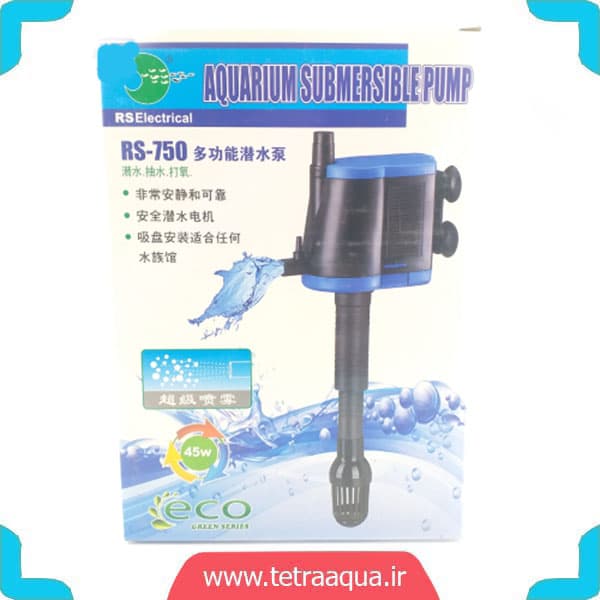 واتر پمپ آکواریوم Rs-750 برند Rs-Electrical — تصویر ۲