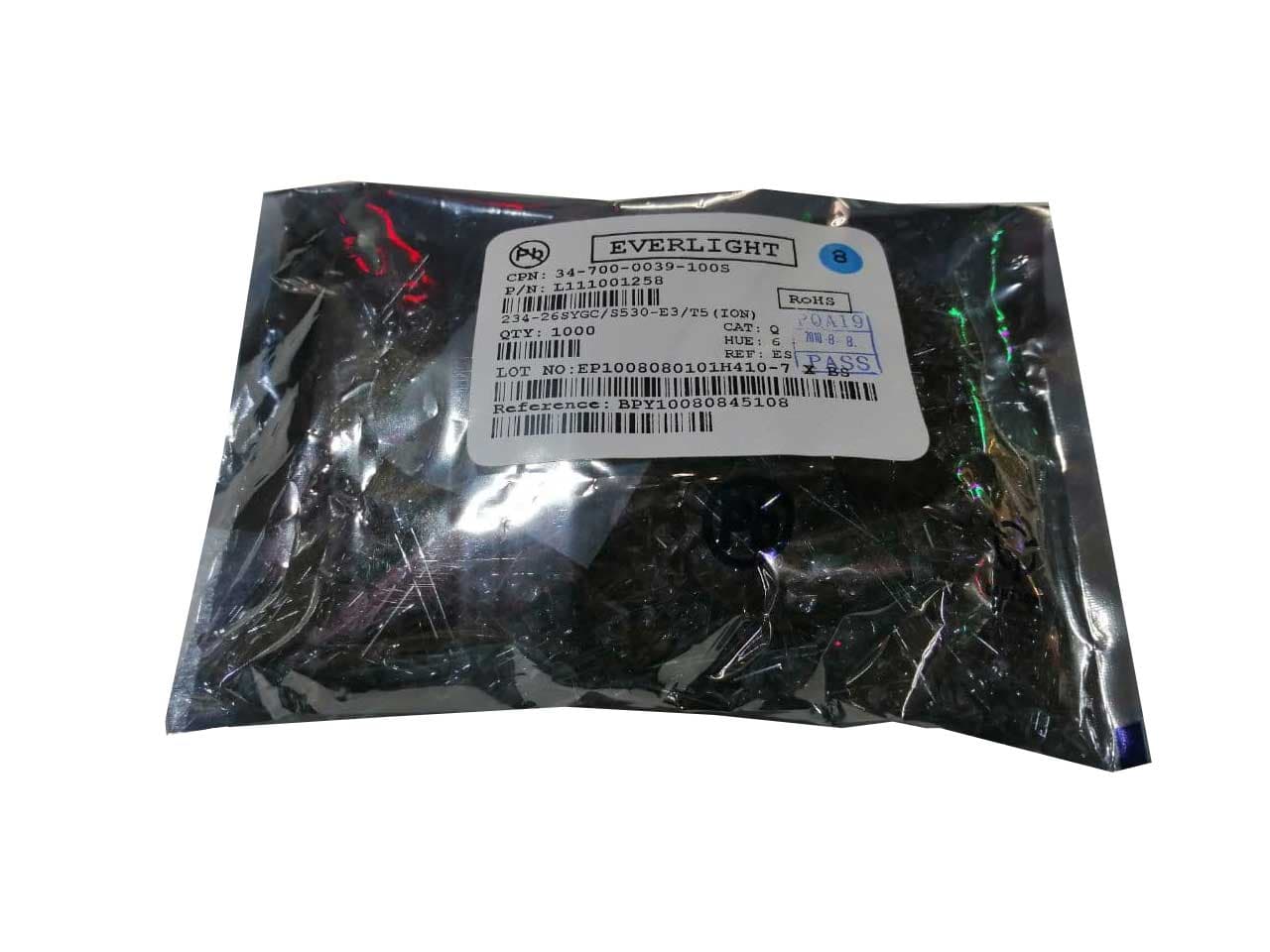 ال ای دی LED لیزری سبز ۳ میلی متر برند EVERLIGHT (بسته 1000 عددی)