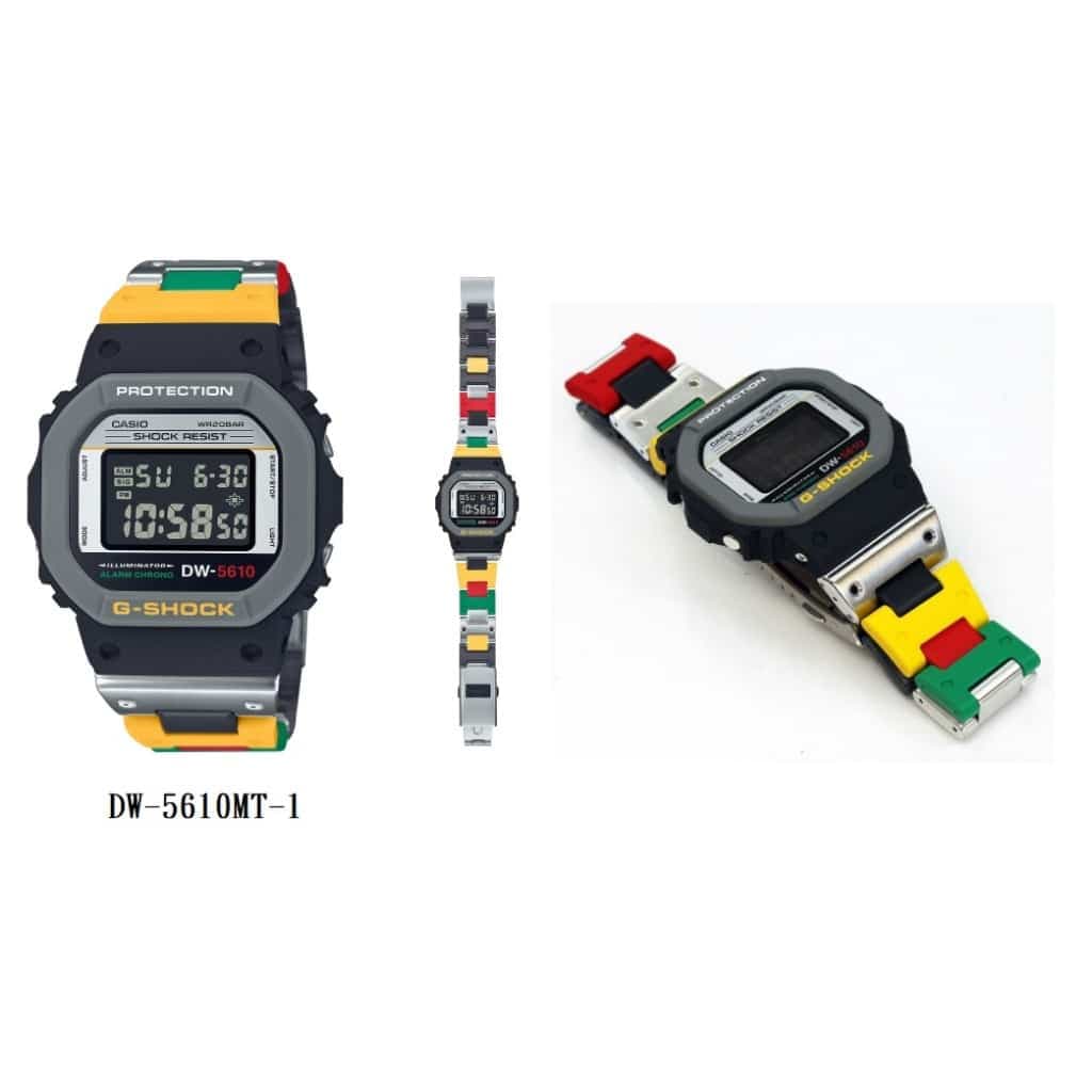 ساعت کاسیو جیشاک مدل CASIO DW-5610MT-1DR — تصویر ۲
