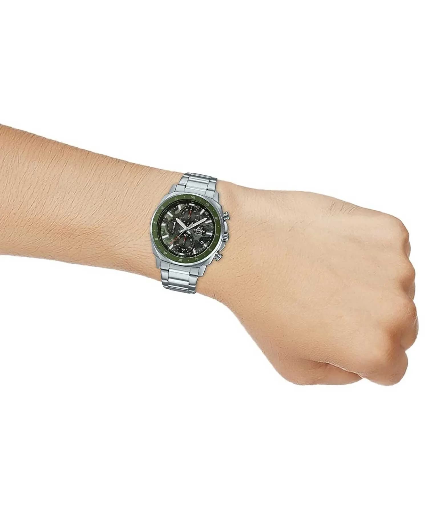 ساعت مردانه کاسیو ادیفیس مدل CASIO EFV-600D-3CVUDF — تصویر ۶
