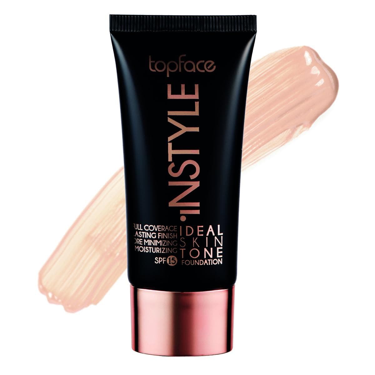 کرم پودر اینستایل 001 تاپ فیس SPF15 حجم 30 میلی لیتر — تصویر ۲