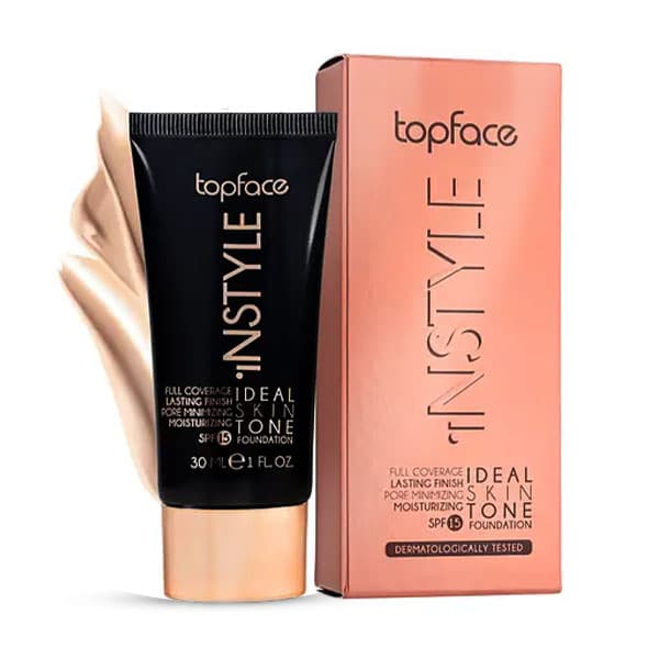 کرم پودر اینستایل 001 تاپ فیس SPF15 حجم 30 میلی لیتر — تصویر ۴
