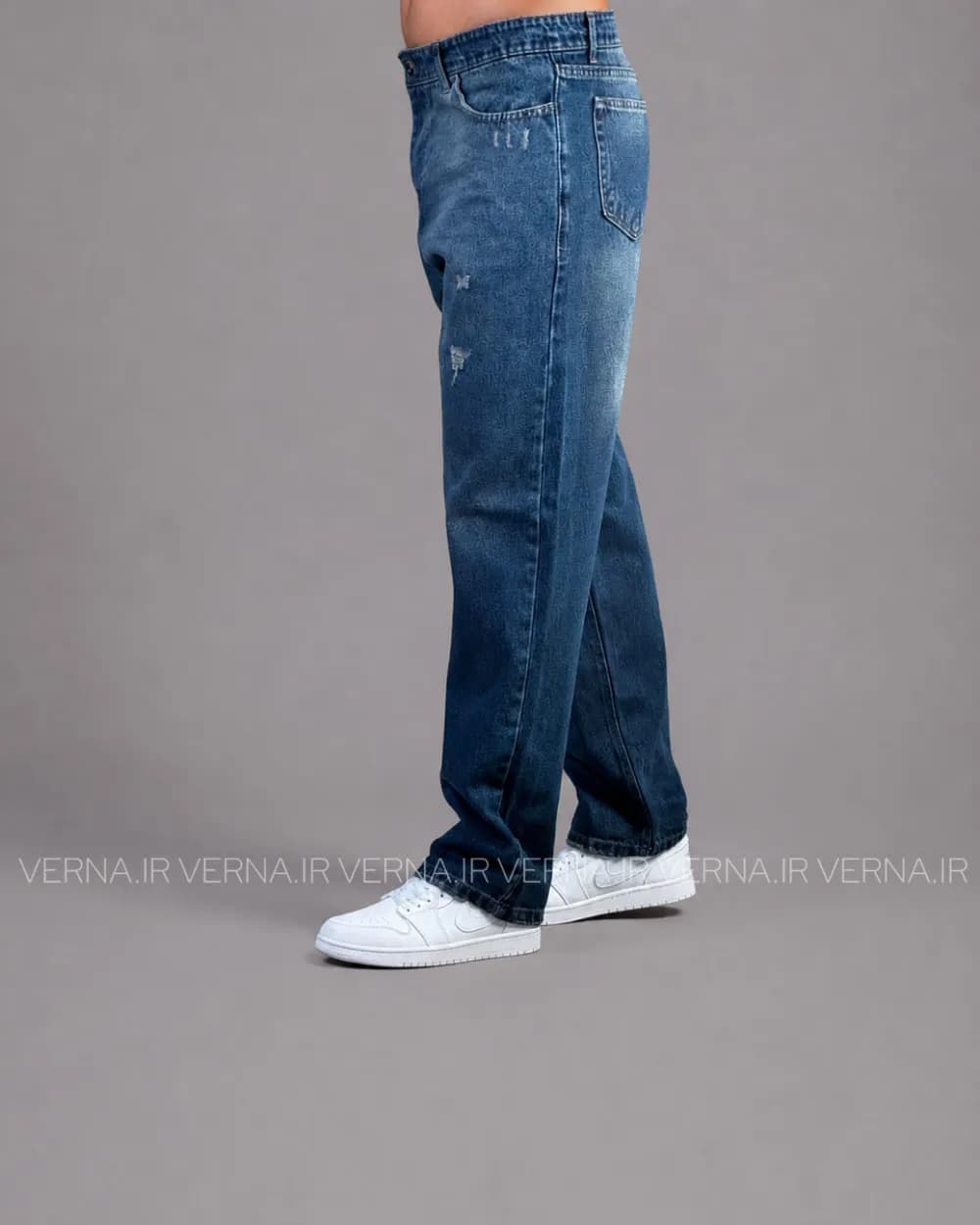 شلوار نيم بگ جين مردانه ريززاپ ZARA 26/6 — تصویر ۲