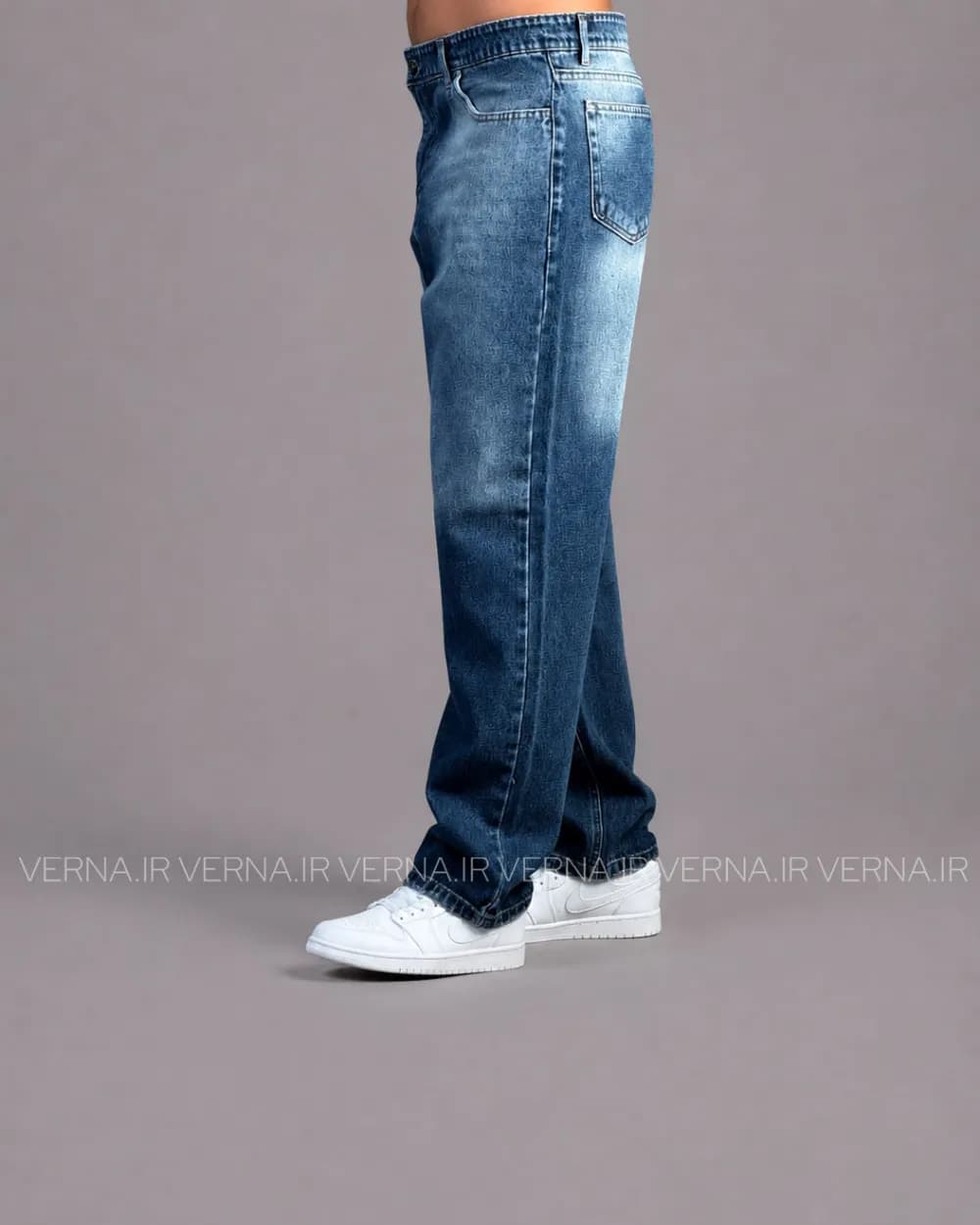 شلوار نيم بگ جين مردانه ZARA 26/4 — تصویر ۲