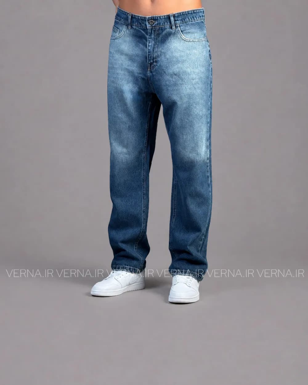 شلوار نيم بگ جين مردانه ZARA 26/4