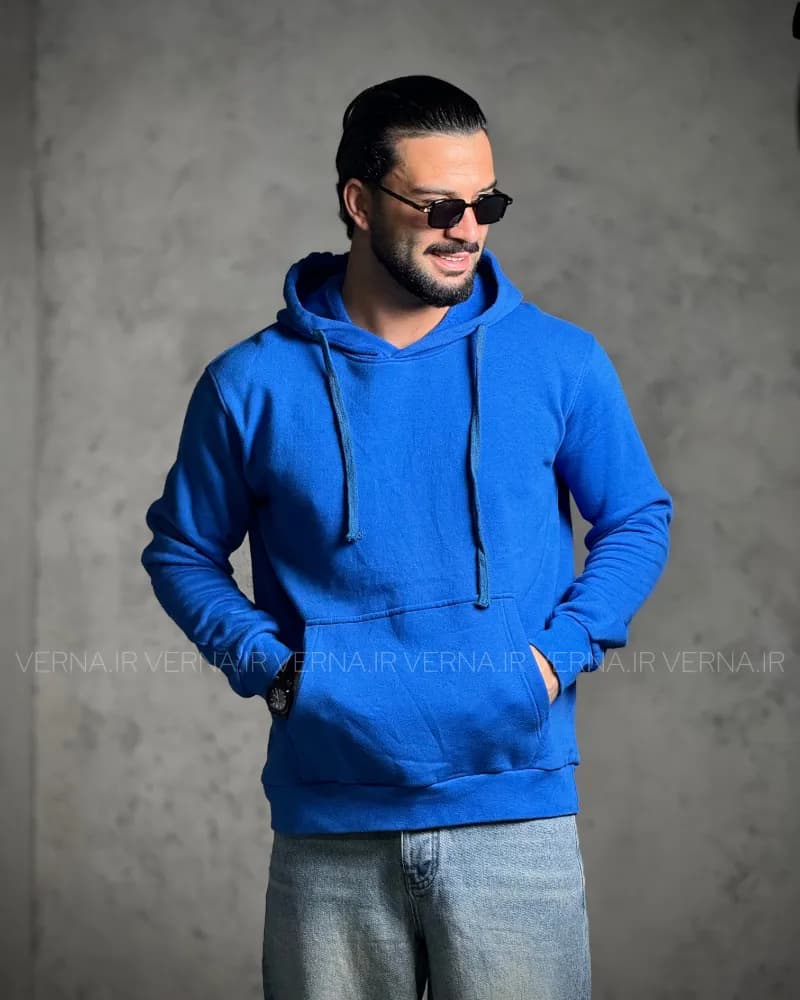 ‏هودي مردانه تک سایز بيسيك ZARA‏