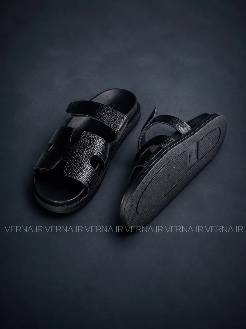 صندل چرم چسبی طرح ZARA-H — تصویر ۵