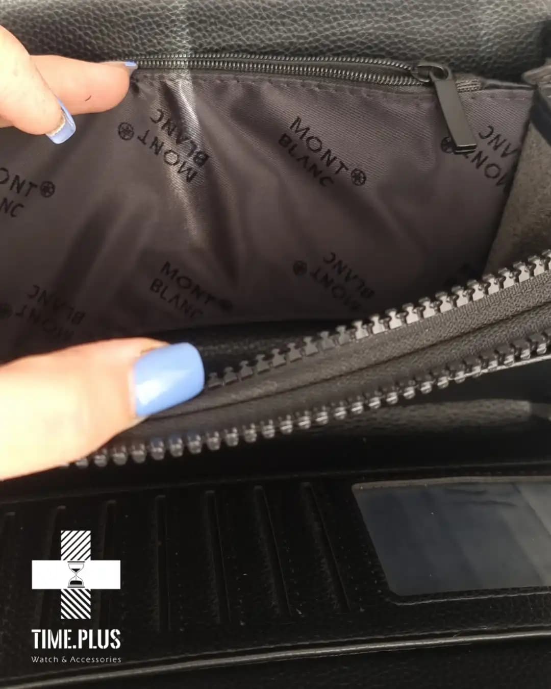 کیف چرم مدارک مون بلان Montblanc Document bag — تصویر ۸