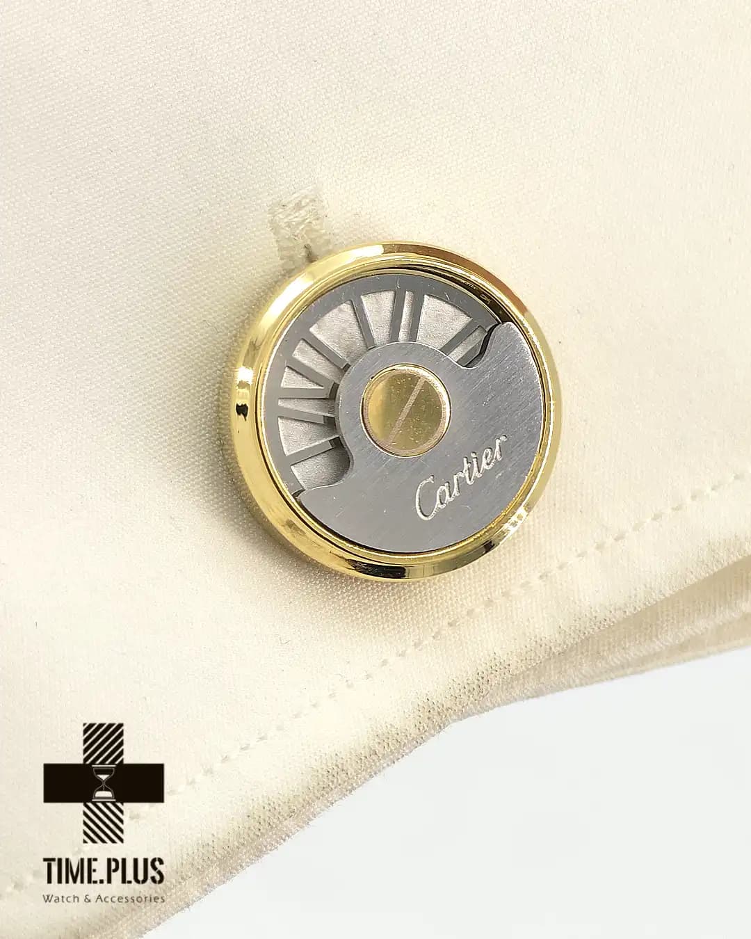 دکمه سردست کارتیه مدل رومن Cartier Roman — تصویر ۲