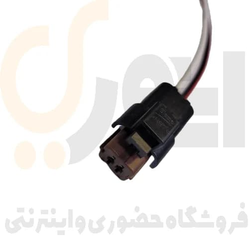 سوکت دو 2 فیش سوزنی پژو 206 ( مهره دنده عقب ، دینام ، سنسور ناک و … ) رنگ قهوه ای سوکت سما الکتریک