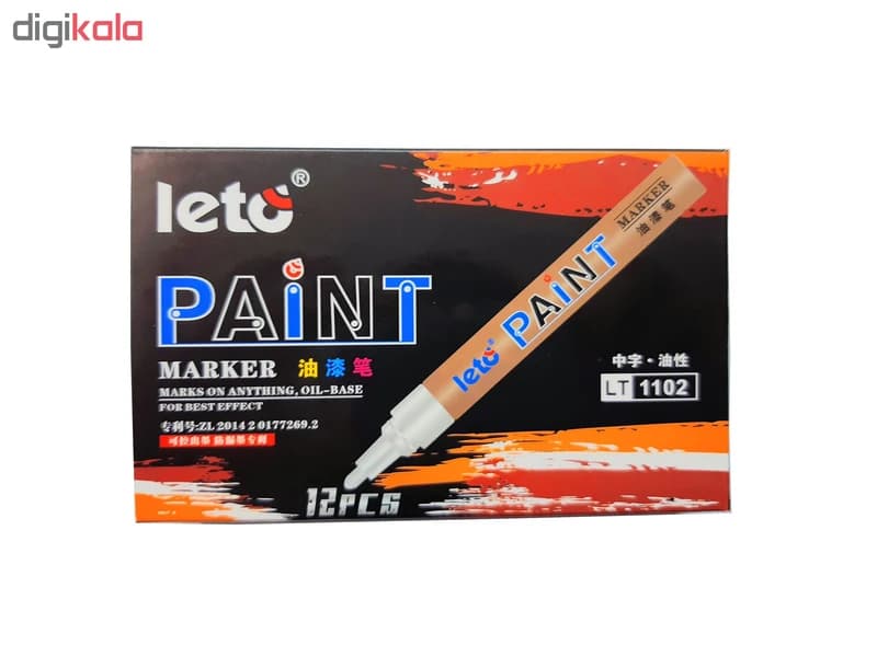 ماژیک لتو مدل LT1102 بسته ۱۲ عددی کد B16551