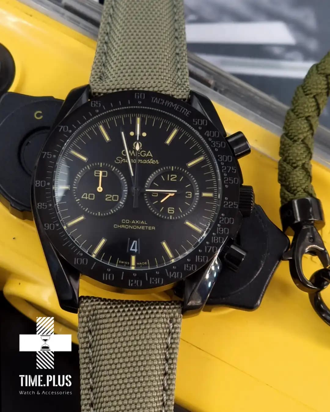 ساعت امگا سی مستر پروفشنال green strap — تصویر ۳