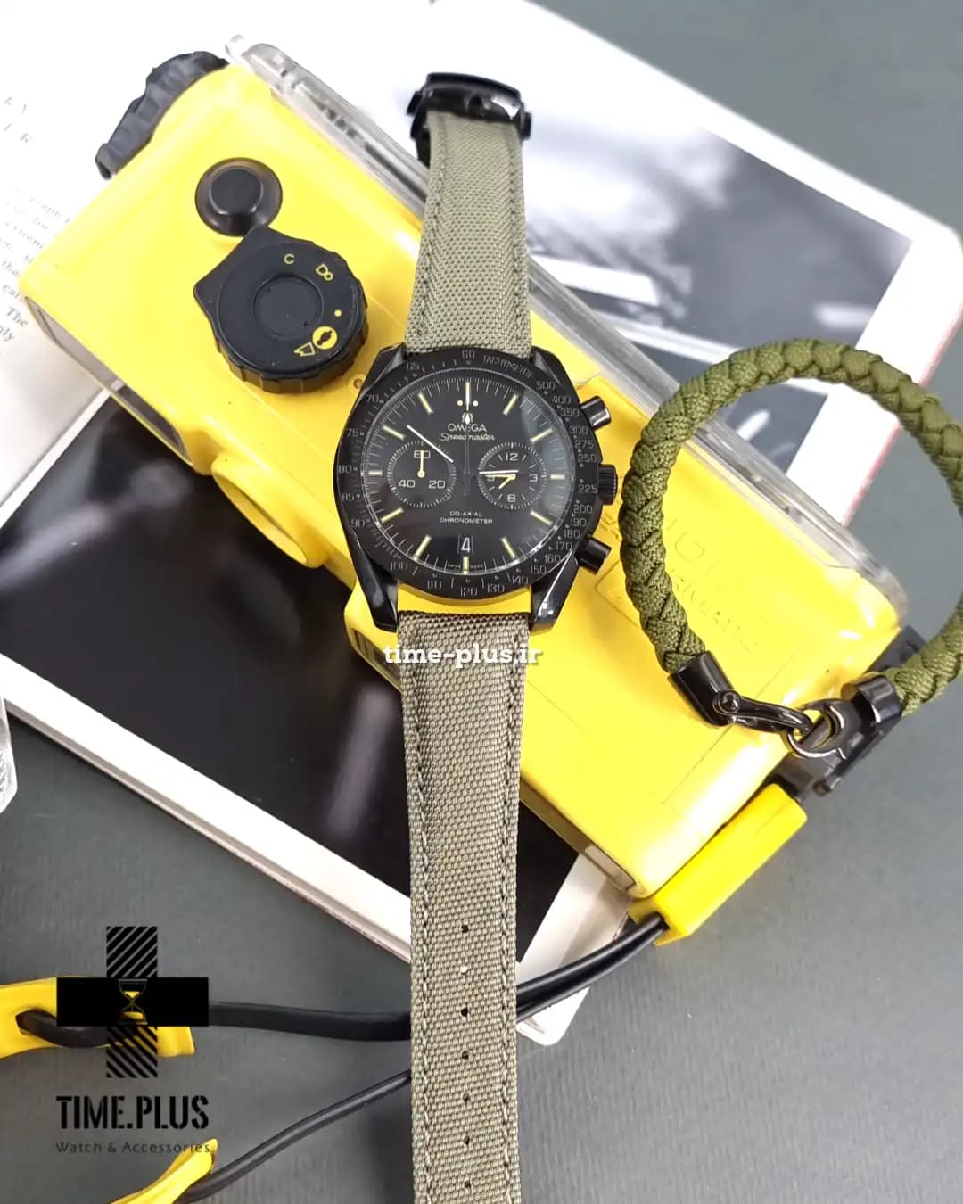ساعت امگا سی مستر پروفشنال green strap — تصویر ۲