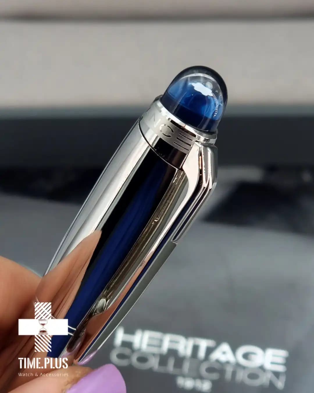 خودکار مون بلان مدل استار واکر Metal Blue — تصویر ۶