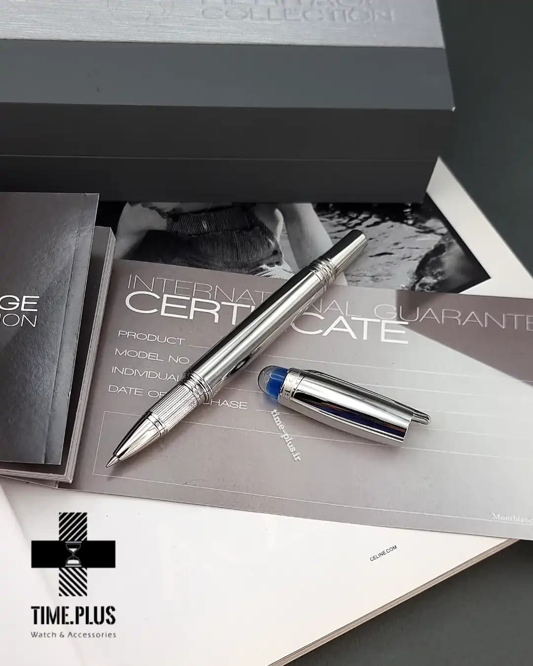 خودکار مون بلان مدل استار واکر Metal Blue — تصویر ۳