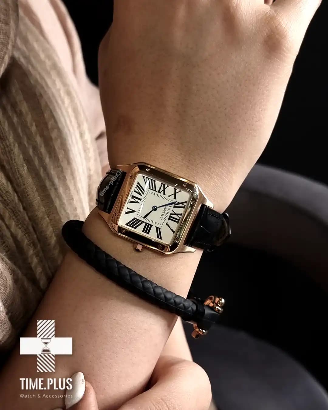 ساعت زنانه Cartier Santos Dumont — تصویر ۵