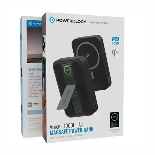 پاوربانک وایرلس 10000 پاورولوژی Qi2 PPB20910 — تصویر ۴