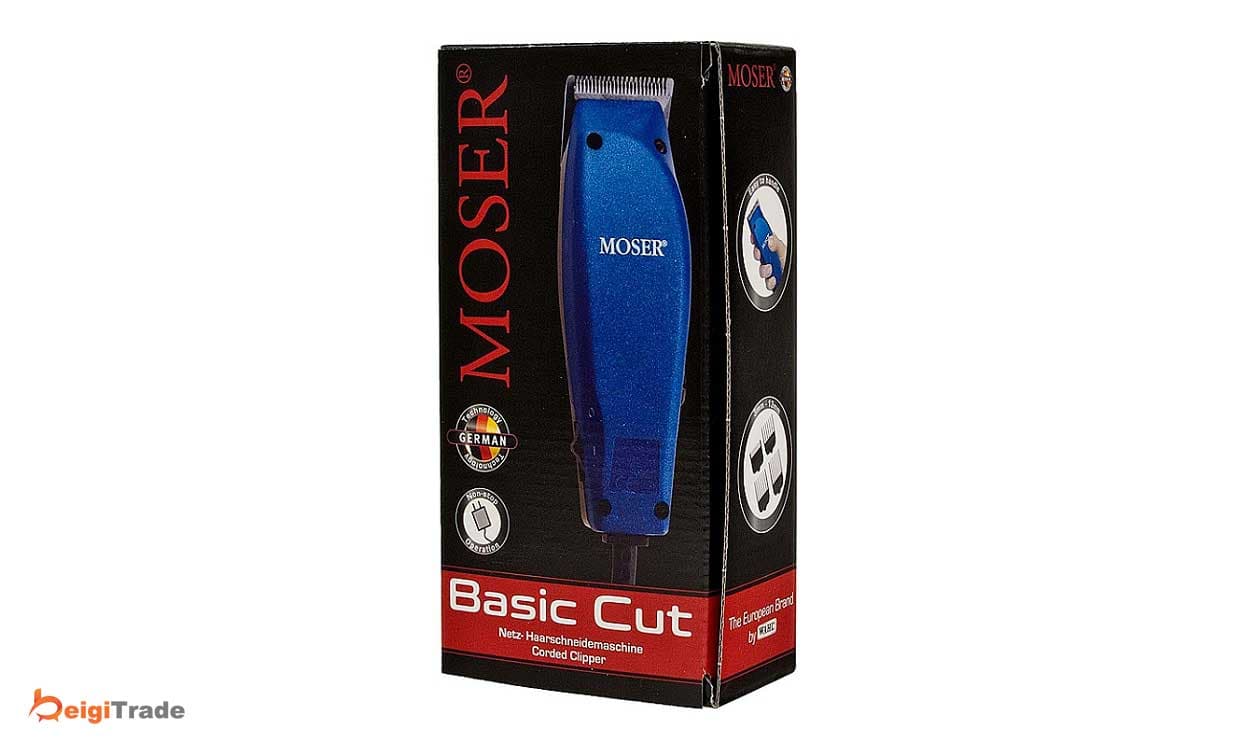 ماشین اصلاح سر و صورت موزر مدل BASIC-CUT کد B15368 — تصویر ۲