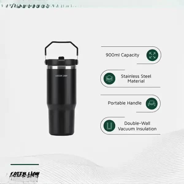 ماگ مسافرتی 900 میلی لیتری گرین لاین GNVACTMBLR — تصویر ۷