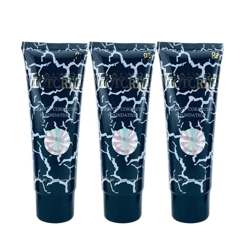 کرم پودر ویکتوریا victoria | مناسب گریم با پیگمنت قوی – حجم 50ml