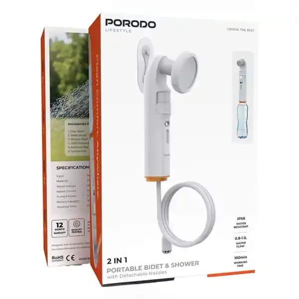دوش سفری پرودو 2in1 PDLFSTPB55WH — تصویر ۴