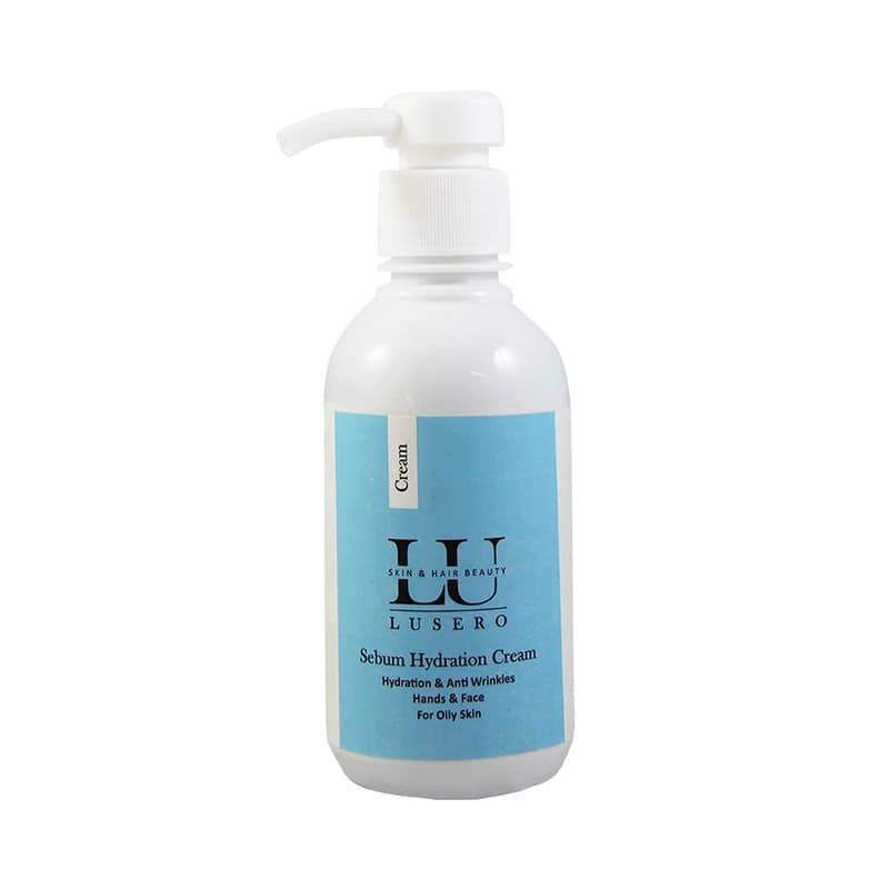 کرم آبرسان لوسرو مدل سبیوم (Sebum Hydrating Cream) مناسب پوست چرب حجم 275 میلی لیتر