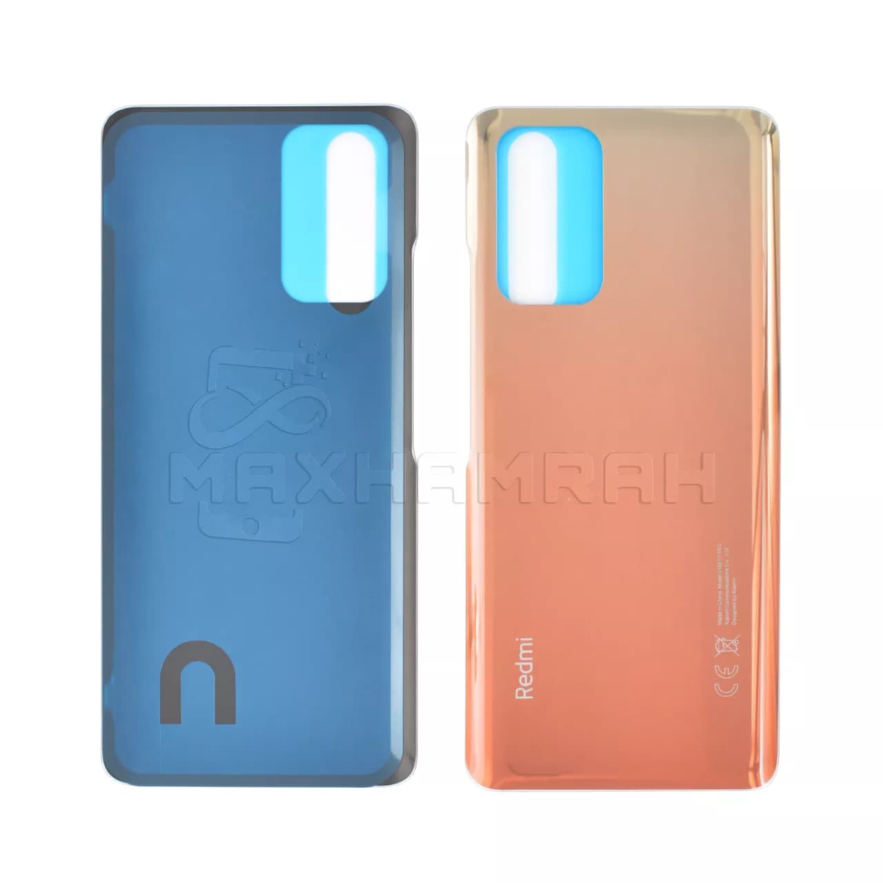 درب پشت گوشی شیائومی XIAOMI REDMI NOTE 10 PRO نارنجی