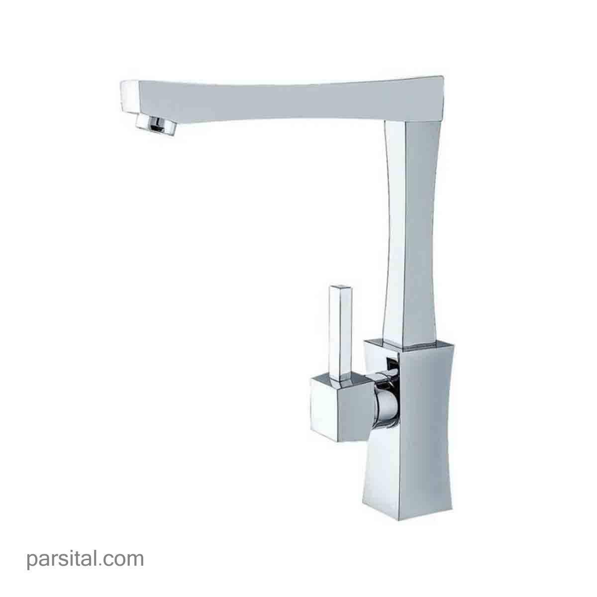 شیر ظرفشویی شایان مدل ارکیده کروم