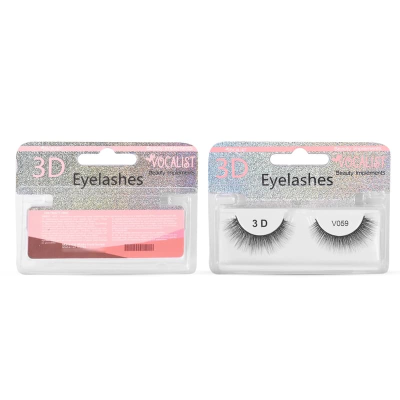 مژه مصنوعی وکالیست مدل سه بعدی (3D-Shine) کد V059 — تصویر ۳