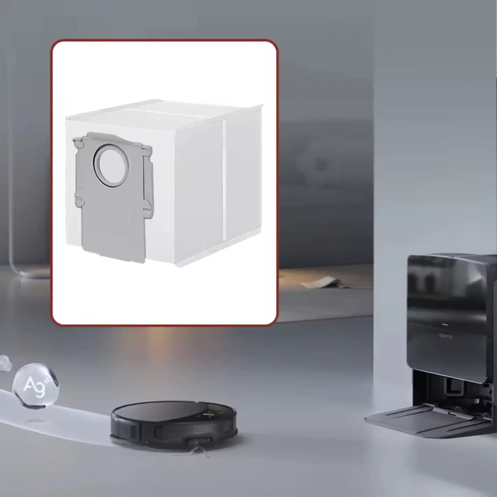 پاکت جاروبرقی رباتیک روبوراک مدل QREVO SERIES 5 AE — تصویر ۴