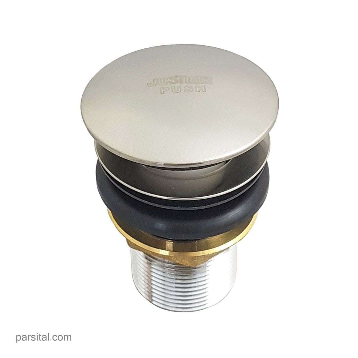 زیرآب اتومات جاستایم سرریز دار استیل مات C6242-CA-82 SW