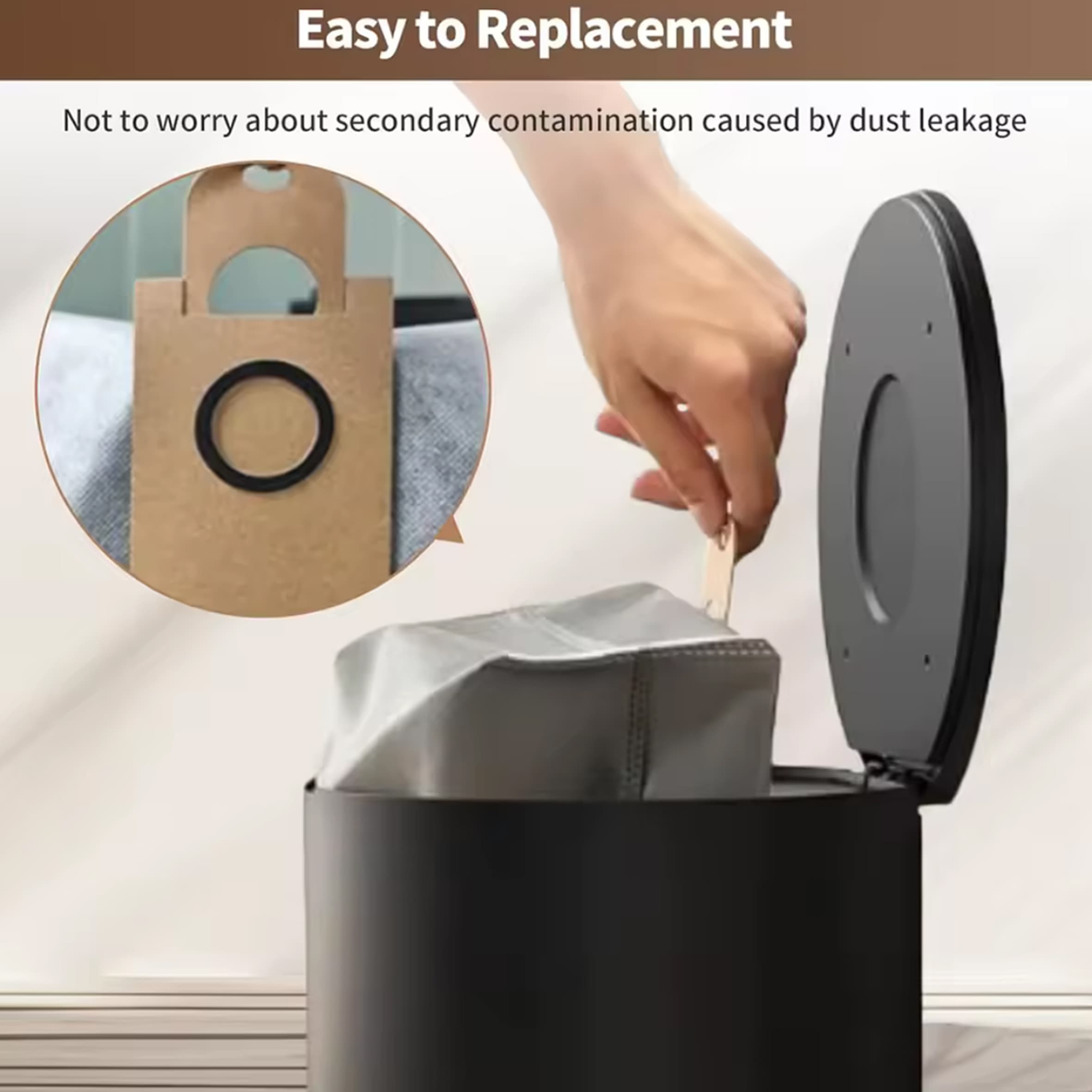 پاکت جاروبرقی رباتیک یوفی مدل ROBOVAC L35 HYBRID — تصویر ۴