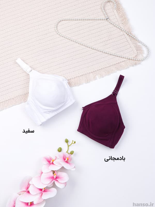 سوتین پرسی بدون فنر نخی شادی Shadi کد 55 — تصویر ۳