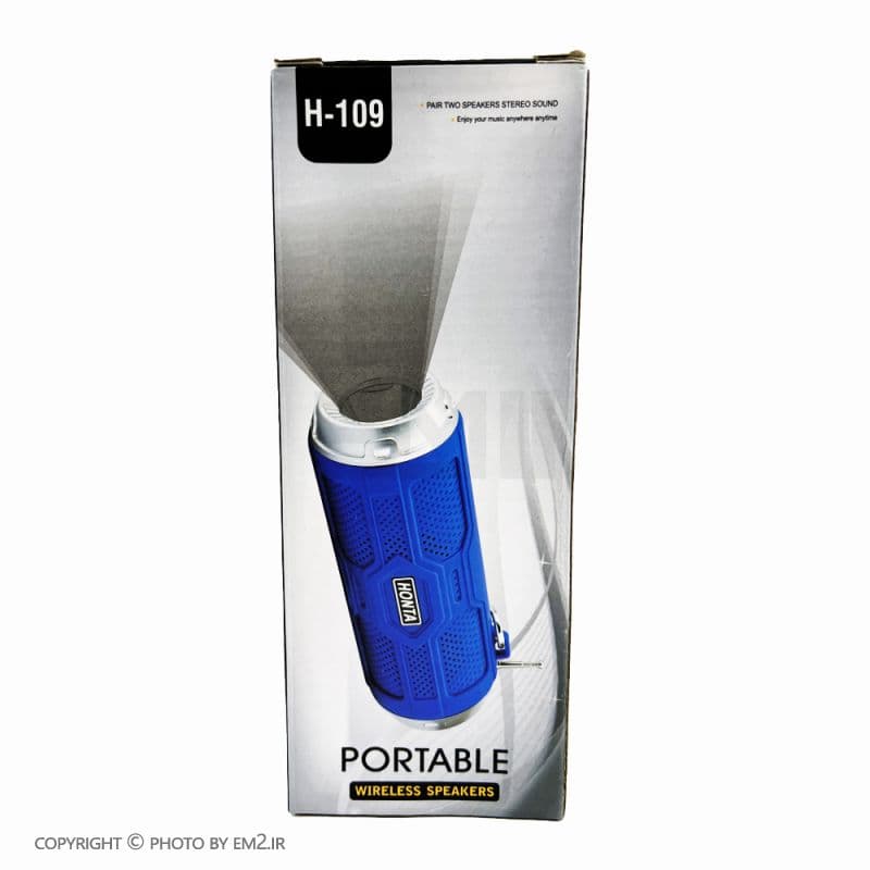 اسپیکر بلوتوث PORTABLE مدل H-109