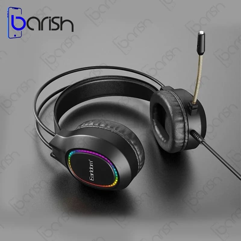 هدفون سیمی RGB گیمینگ EARLDOM مدل B03 — تصویر ۶