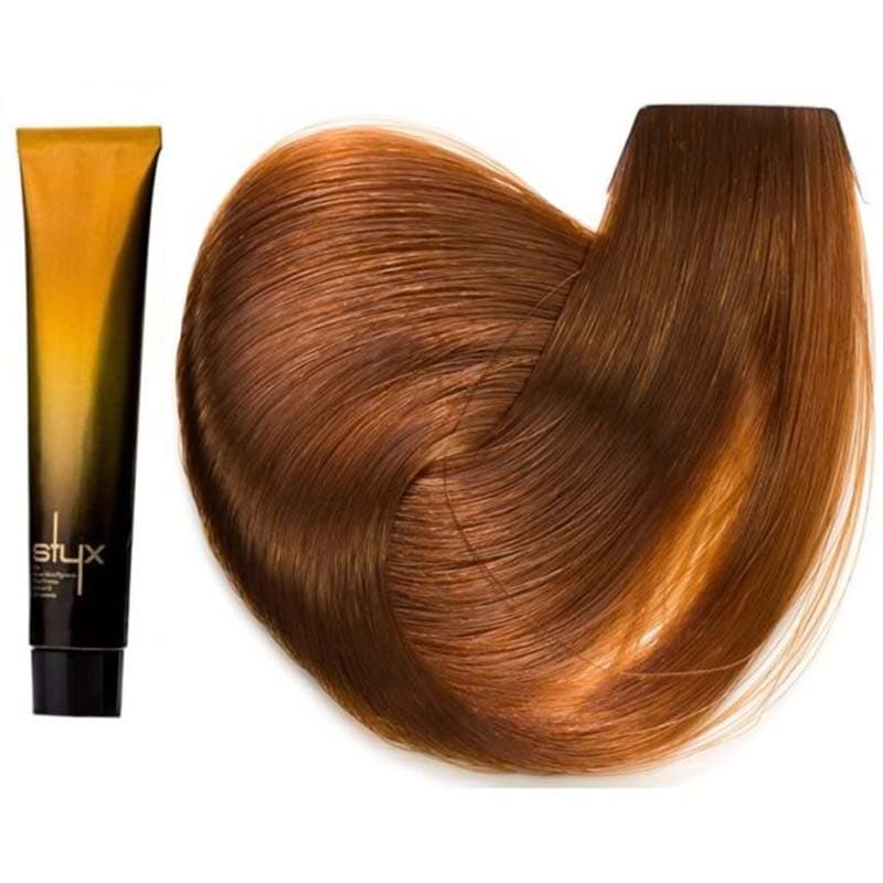 رنگ مو حجم 100 میل شماره 8/3 سری طلایی استایکس – STYX