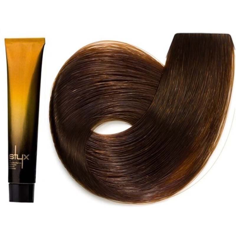 رنگ مو حجم 100 میل شماره 6/3 سری طلایی استایکس – STYX