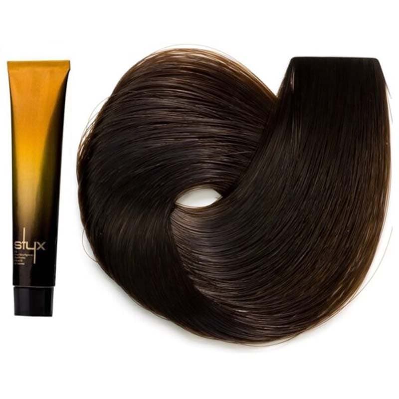 رنگ مو حجم 100 میل شماره 5/3 سری طلایی استایکس – STYX
