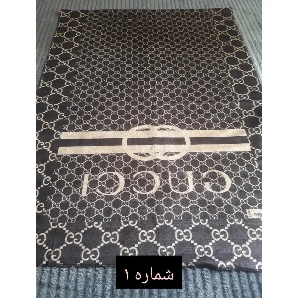 شال زنانه نخ پنبه قواره بلند اسپرت روزمره — تصویر ۲