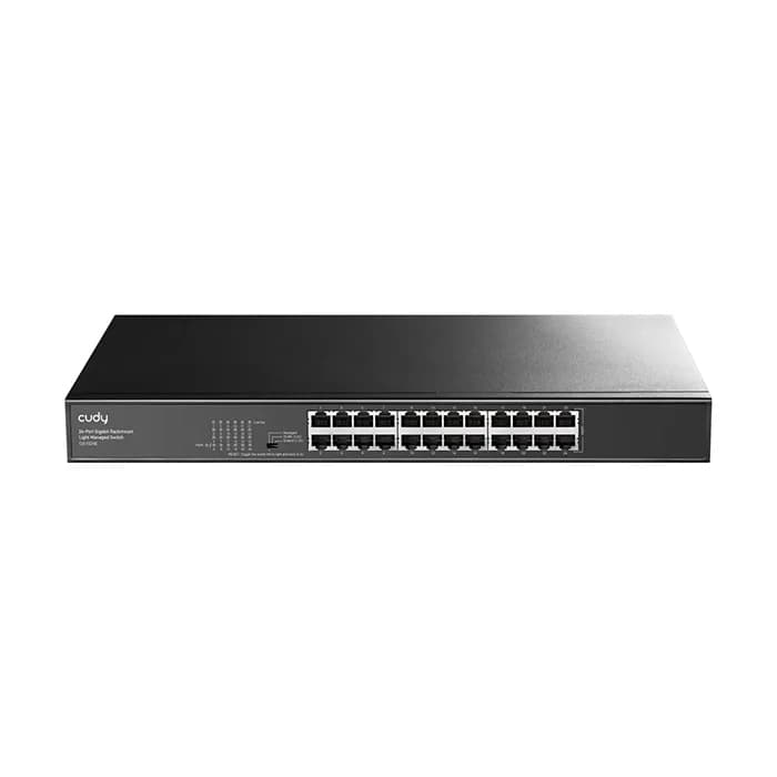 سوئیچ 24 پورت گیگابیتی و رکمونت کودی مدل GS1024E