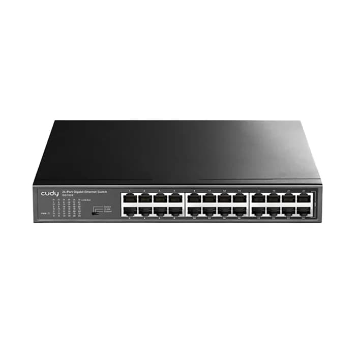 سوئیچ 24 پورت گیگابیتی و رکمونت کودی مدل GS1024