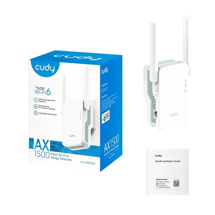 توسعه دهنده شبکه بی‌سیم دوباند AX1500 کودی مدل RE1500 — تصویر ۵