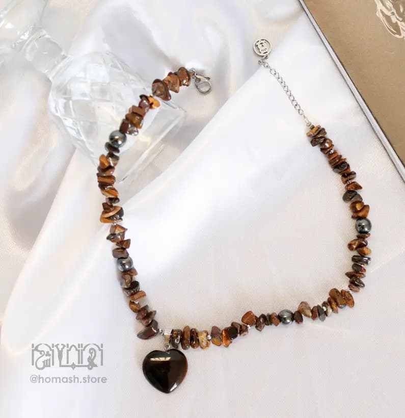 گردنبند و گوشواره چشم ببر کد 229 — تصویر ۵