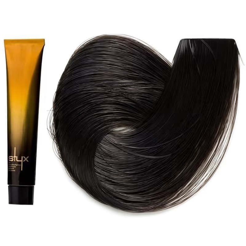 رنگ مو حجم 100 میل شماره 4/0 سری طبیعی استایکس – STYX