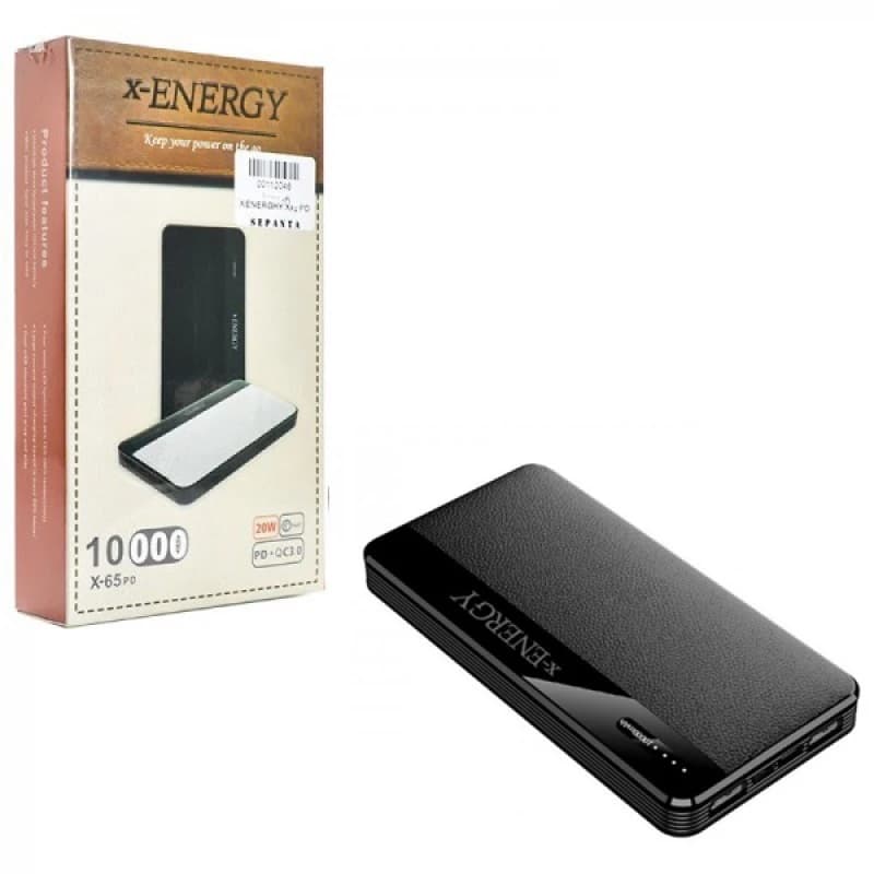 پاوربانک ایکس انرژی مدل X-65 ظرفیت 10000 میلی آمپر