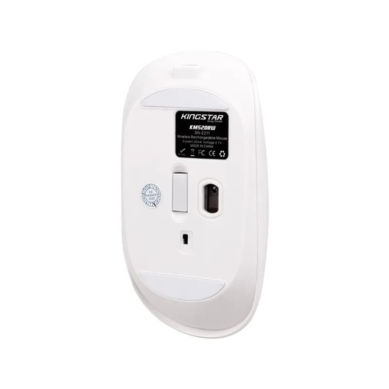 ماوس بی سیم کینگ استار مدل KM520RW شارژی — تصویر ۴