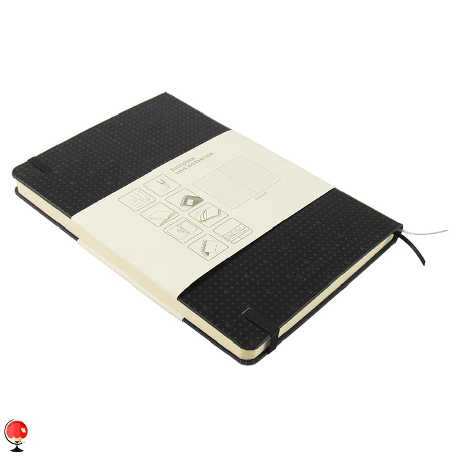 دفتر یوروپن مدل Hard Cover Medium رنگ مشکی — تصویر ۸
